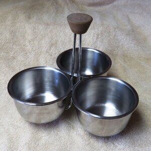 Condiment Server Set - Vintage 1950s -- Nostalgic addition to your table!